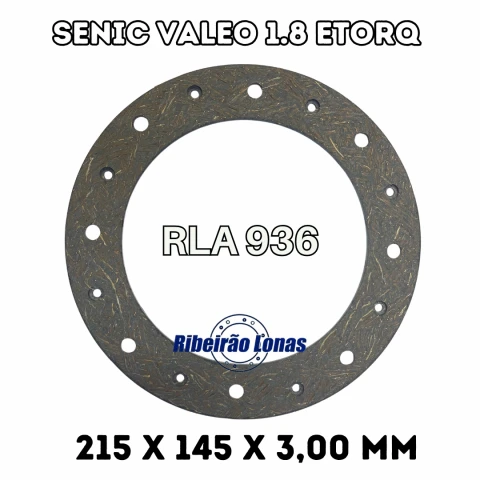 Revestimentos de Embreagens-SENIC VALEO 1.8 ETORQ