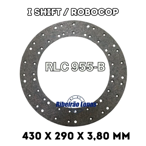 Revestimentos de Embreagens-SCANIA EURO 5 ANTIGA RLC 431 - I SHIFT/ROBOCOP