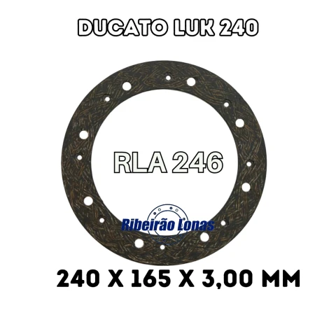 Revestimentos de Embreagens - RENAULT DUCATO LUK 240M
