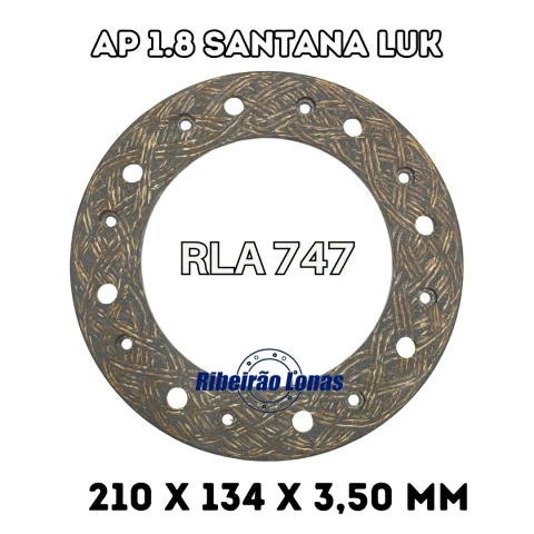 Revestimentos de Embreagens - VW SANTANA GOL 1.8