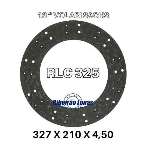 Revestimentos de Embreagens -325 MM 2 FUROS VOLARI SACHS